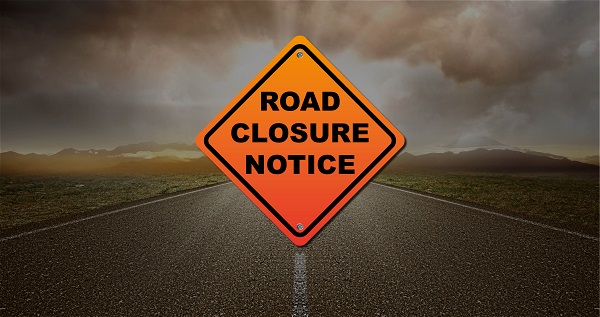 Road Closure Notice 2 no logo