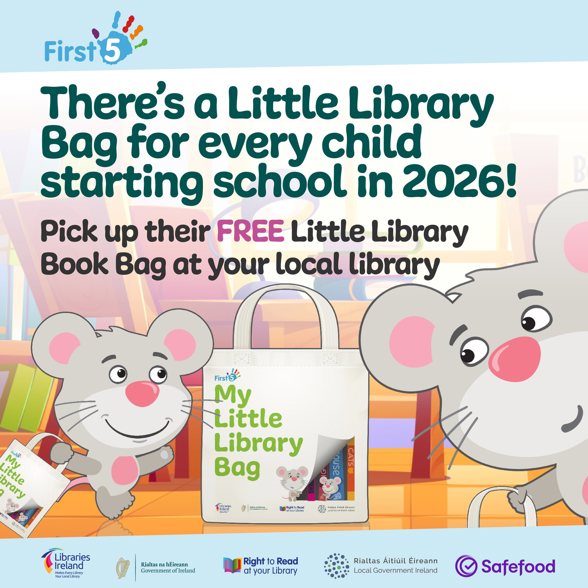 Little Library Bag free for children starting school in September